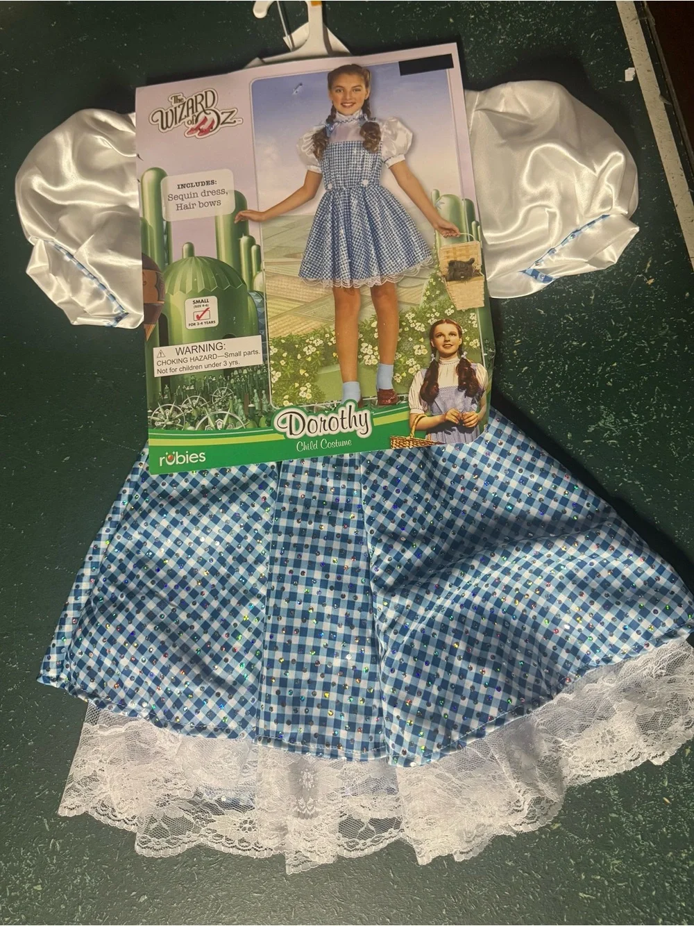 Dorothy Wizard of Oz Costume - Size S - NWT